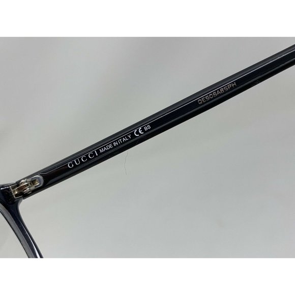 GUCCI 1071 GG 1071 5CM Optical EYEGLASSES Frame Smoked Blue 54 [] 16 145 - Picture 6 of 12